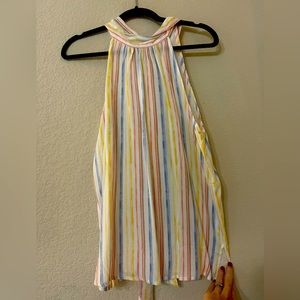 Emily Wonder high neck blouse-M